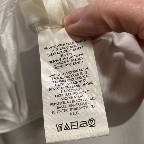 Anthropologie Classic White Short Sleeve Tee - Picture 8 of 9